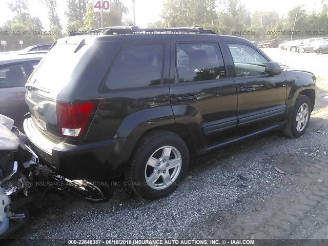 1J4GR48K26C331164 - 2006 JEEP GRAND CHEROKEE LAREDO/COLUMBIA/FREEDOM შავი ფოტო 4
