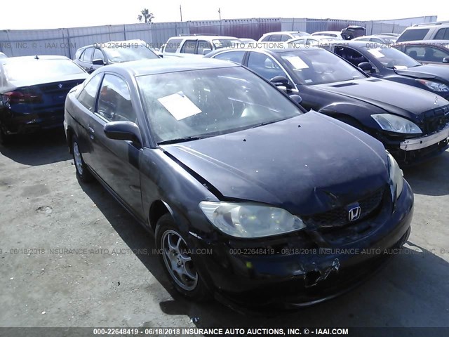 1HGEM22194L029224 - 2004 HONDA CIVIC DX VP 黑色 照片 1