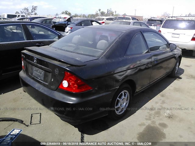 1HGEM22194L029224 - 2004 HONDA CIVIC DX VP 黑色 照片 4