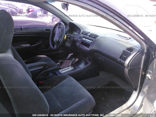 1HGEM22194L029224 - 2004 HONDA CIVIC DX VP 黑色 照片 5