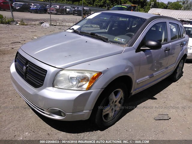 1B3HB48B47D279791 - 2007 DODGE CALIBER SXT SILVER photo 2