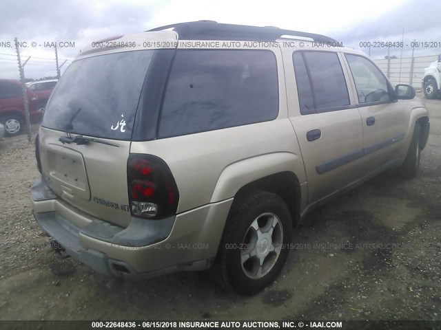 1GNES16S946133042 - 2004 CHEVROLET TRAILBLAZER EXT LS/EXT LT BEIGE photo 4