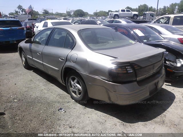 1G2HX52K234176902 - 2003 PONTIAC BONNEVILLE SE TAN photo 3