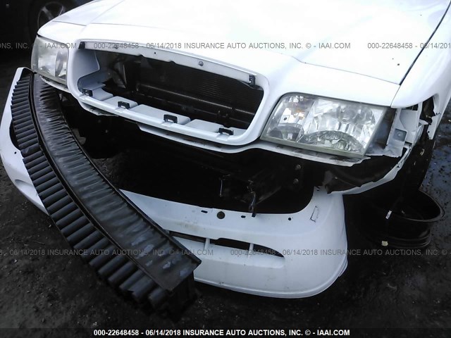 2FAHP71VX8X132123 - 2008 FORD CROWN VICTORIA POLICE INTERCEPTOR WHITE photo 6