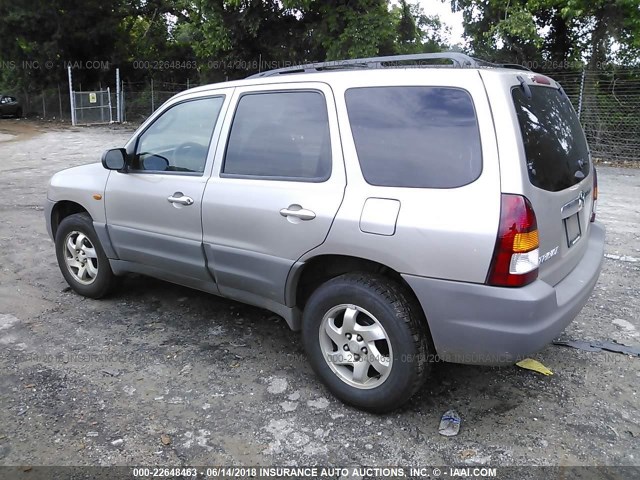4F2YU07B91KM48029 - 2001 MAZDA TRIBUTE DX 金色 照片 3