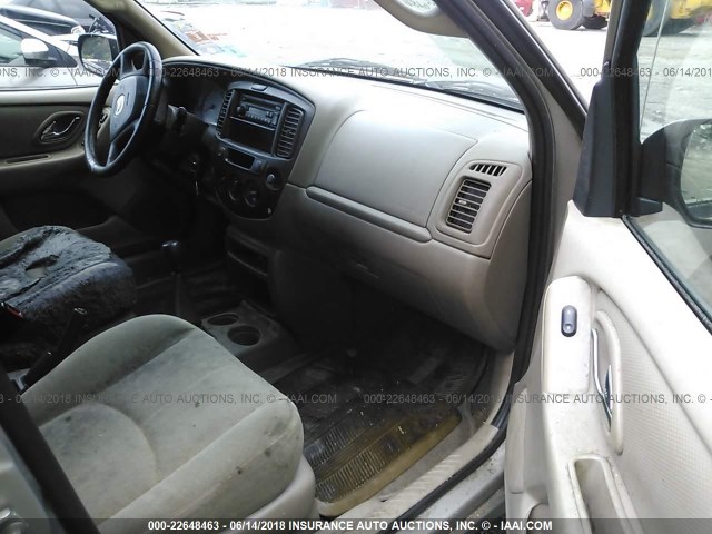 4F2YU07B91KM48029 - 2001 MAZDA TRIBUTE DX 金色 照片 5