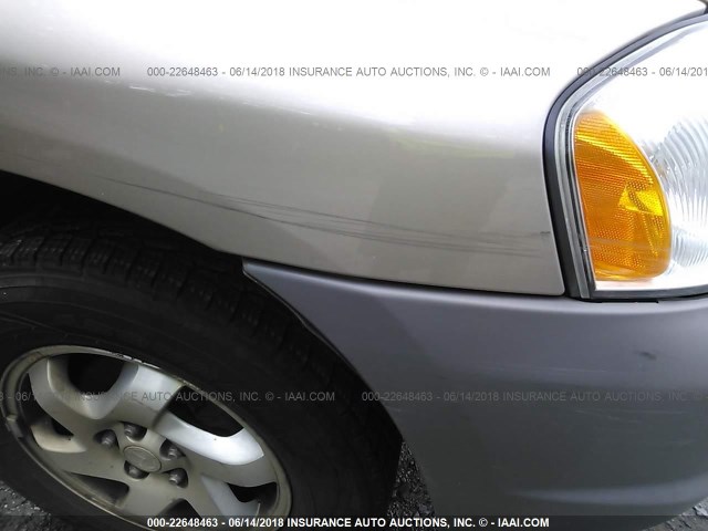 4F2YU07B91KM48029 - 2001 MAZDA TRIBUTE DX GOLD photo 6