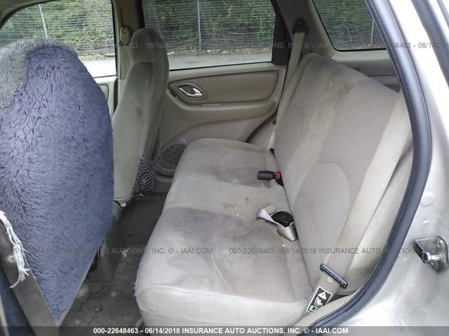 4F2YU07B91KM48029 - 2001 MAZDA TRIBUTE DX GOLD photo 8