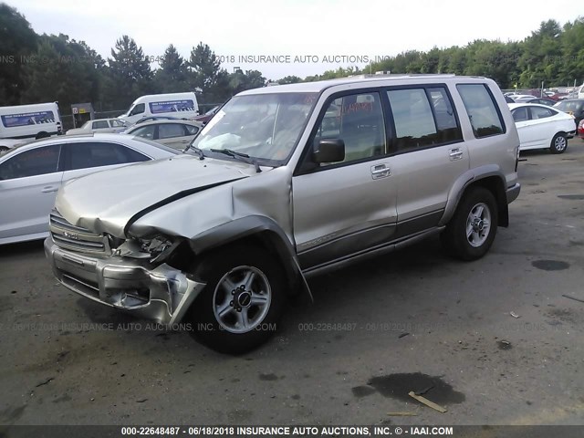 JACDJ58X127J10495 - 2002 ISUZU TROOPER S/LS/LIMITED 棕色 照片 2