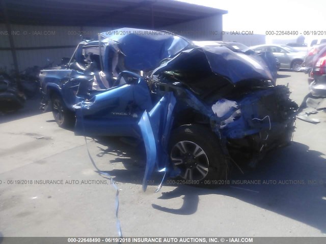 3TMDZ5BN0HM016172 - 2017 TOYOTA TACOMA DBL CAB/SR5/TRD SPORT/OR BLUE photo 1
