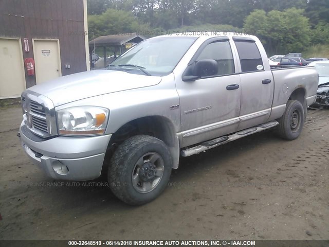 3D7KS28D56G132297 - 2006 DODGE RAM 2500 ST/SLT 银色 照片 2