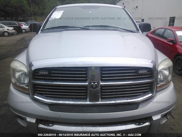 3D7KS28D56G132297 - 2006 DODGE RAM 2500 ST/SLT 银色 照片 6
