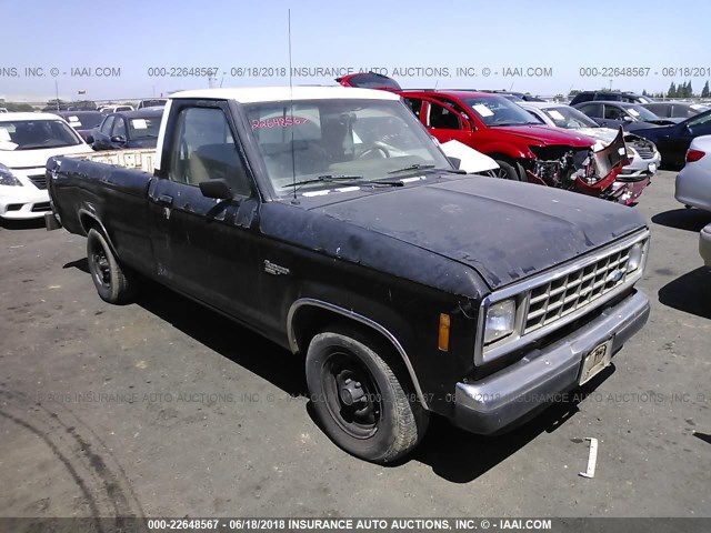 1FTBR10TXJUC22537 - 1988 FORD RANGER BLUE photo 1