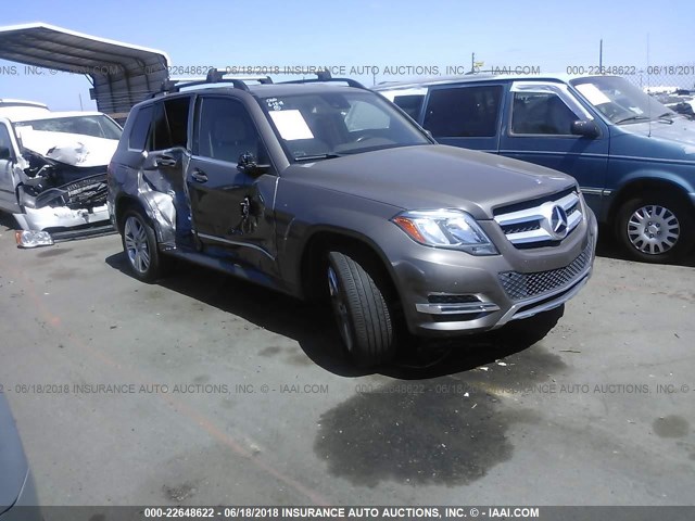 WDCGG0EB6EG317150 - 2014 MERCEDES-BENZ GLK 250 BLUETEC TAN photo 1