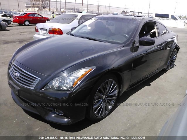 JN1CV6EK5DM900793 - 2013 INFINITI G37 JOURNEY/IPL BLACK photo 2