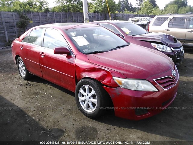 4T1BF3EK0BU181675 - 2011 TOYOTA CAMRY SE/LE/XLE 红色 照片 1
