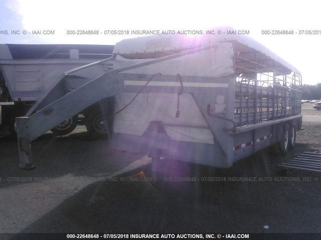 16GSH7D28KB029707 - 1989 GOOSENECK TRAILER  GRAY photo 2