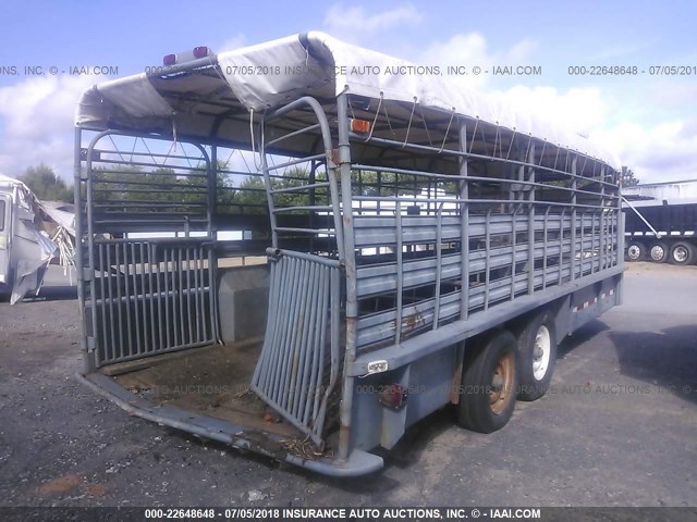 16GSH7D28KB029707 - 1989 GOOSENECK TRAILER  GRAY photo 4