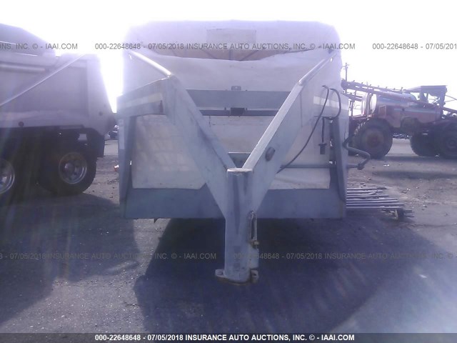 16GSH7D28KB029707 - 1989 GOOSENECK TRAILER  GRAY photo 7