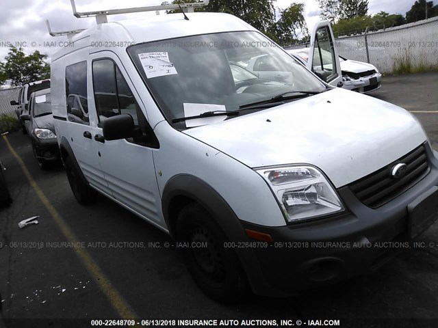 NM0LS6ANXDT171151 - 2013 FORD TRANSIT CONNECT XL WHITE photo 1