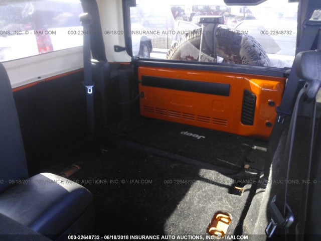 1C4AJWAG9CL223379 - 2012 JEEP WRANGLER SPORT Narıncı foto 8