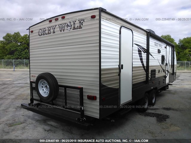 4X4TCKB29G9125321 - 2016 FOREST RIVER GREY WOLF  白色 照片 4