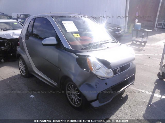 WMEEJ3BA2DK620130 - 2013 SMART FORTWO PURE/PASSION GRAY photo 1