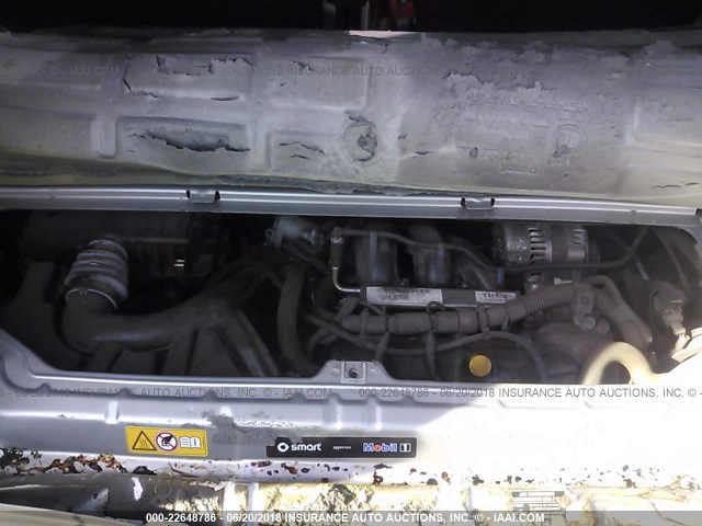 WMEEJ3BA2DK620130 - 2013 SMART FORTWO PURE/PASSION GRAY photo 10