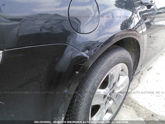 1G1ZC5EB2AF250109 - 2010 CHEVROLET MALIBU 1LT BLACK photo 6