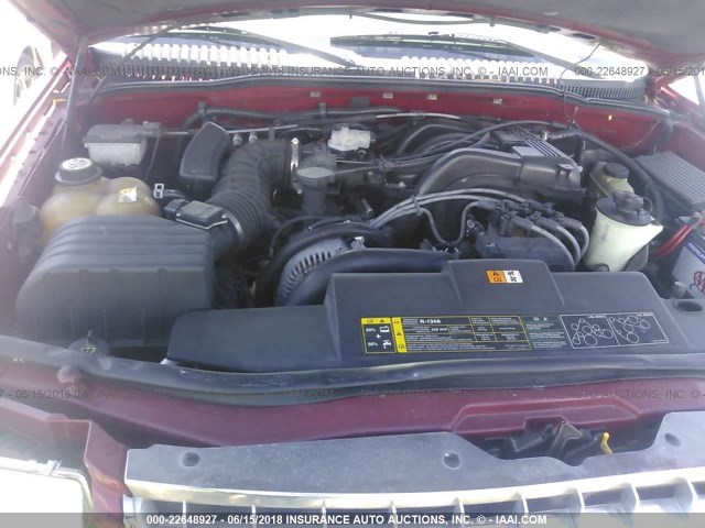 1FMZU73K23UB84514 - 2003 FORD EXPLORER XLT/XLT SPORT/NBX 红色 照片 10
