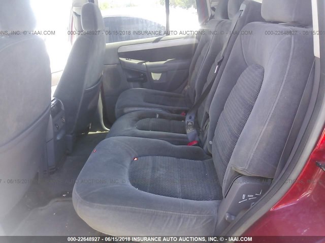 1FMZU73K23UB84514 - 2003 FORD EXPLORER XLT/XLT SPORT/NBX 红色 照片 8