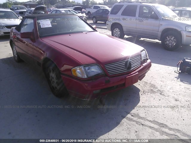 WDBFA66E0MF033157 - 1991 MERCEDES-BENZ 500 SL RED photo 6