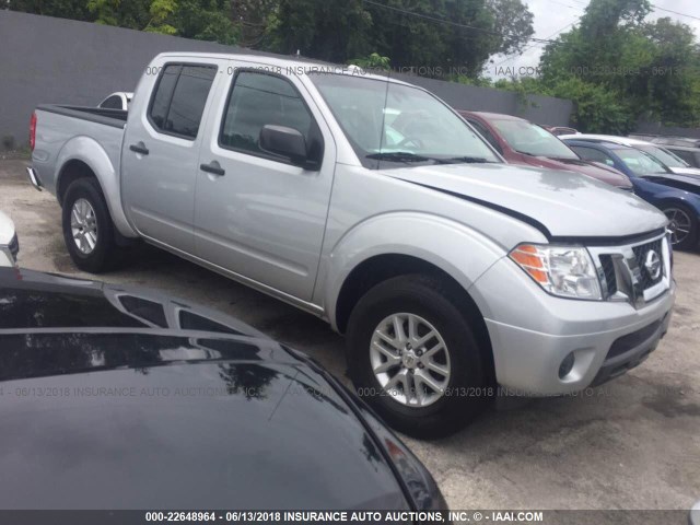 1N6AD0ER0GN796808 - 2016 NISSAN FRONTIER S/SV/SL/PRO-4X SILVER photo 1