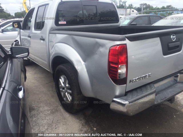 1N6AD0ER0GN796808 - 2016 NISSAN FRONTIER S/SV/SL/PRO-4X SILVER photo 3