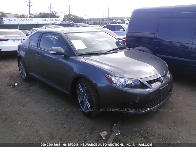 JTKJF5C76C3037168 - 2012 TOYOTA SCION TC 灰色 照片 1