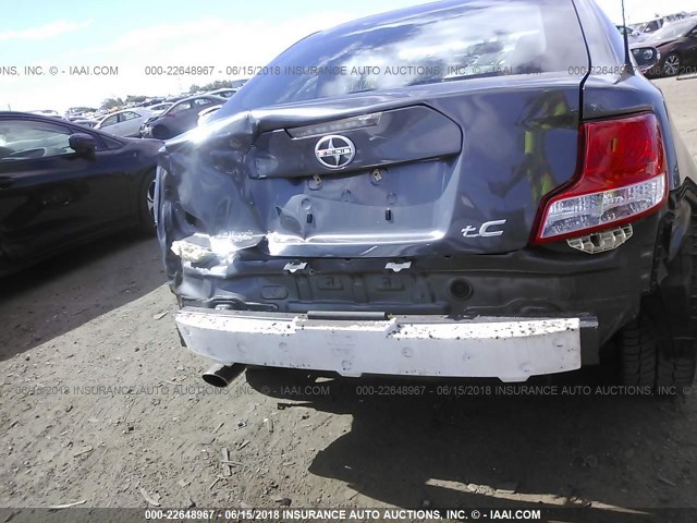 JTKJF5C76C3037168 - 2012 TOYOTA SCION TC 灰色 照片 6