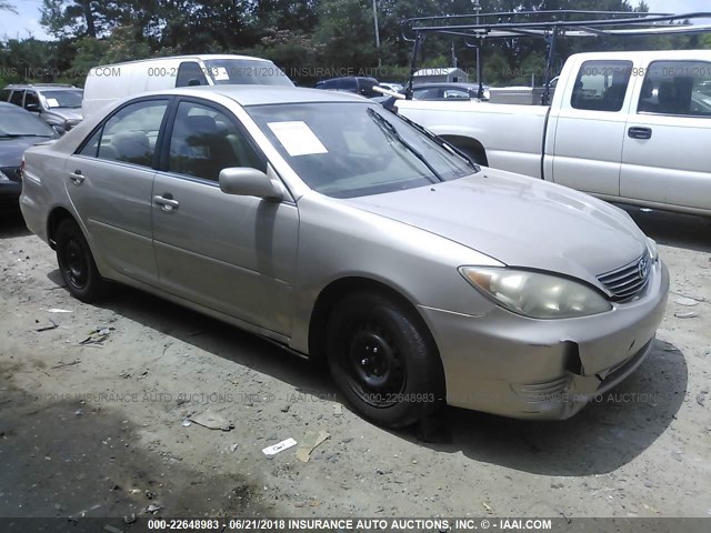 4T1BE32K26U696822 - 2006 TOYOTA CAMRY LE/XLE/SE Qızıl foto 1