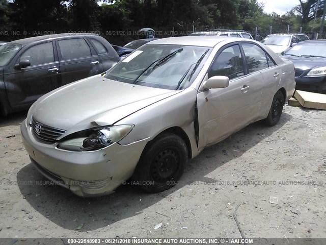 4T1BE32K26U696822 - 2006 TOYOTA CAMRY LE/XLE/SE Qızıl foto 2