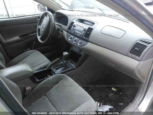 4T1BE32K26U696822 - 2006 TOYOTA CAMRY LE/XLE/SE Qızıl foto 5