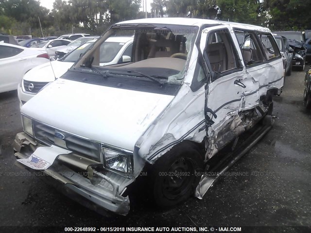 1FMDA41X8SZB04649 - 1995 FORD AEROSTAR WHITE photo 2