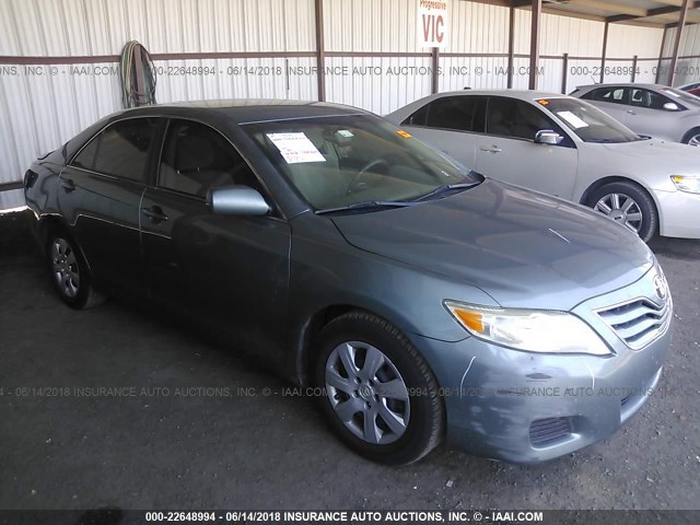 4T4BF3EK4AR024607 - 2010 TOYOTA CAMRY SE/LE/XLE 绿色 照片 1