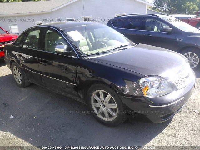 1FAFP25125G191024 - 2005 FORD FIVE HUNDRED LIMITED BLACK photo 1