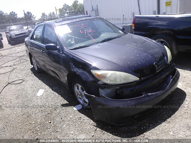 4T1BE30K12U554698 - 2002 TOYOTA CAMRY LE/XLE/SE 栗色 照片 1