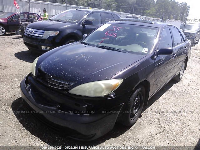 4T1BE30K12U554698 - 2002 TOYOTA CAMRY LE/XLE/SE 栗色 照片 2