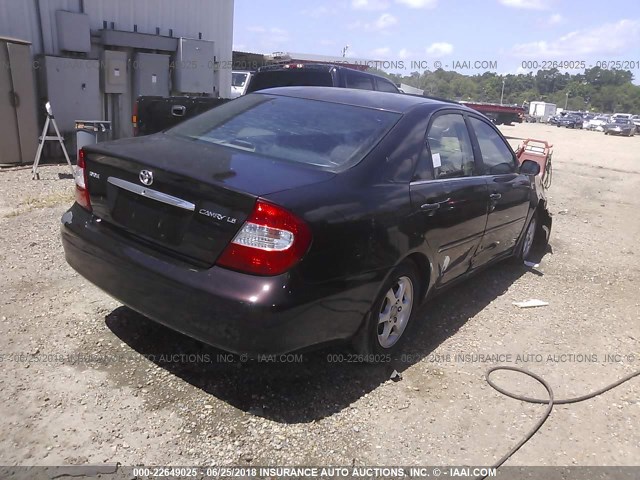 4T1BE30K12U554698 - 2002 TOYOTA CAMRY LE/XLE/SE 栗色 照片 4