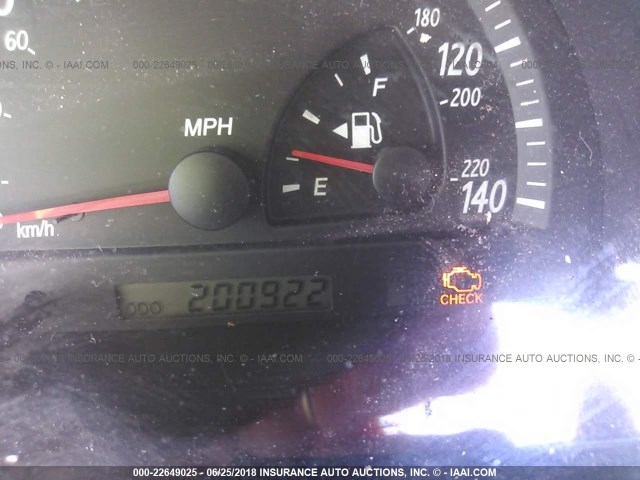 4T1BE30K12U554698 - 2002 TOYOTA CAMRY LE/XLE/SE 栗色 照片 7