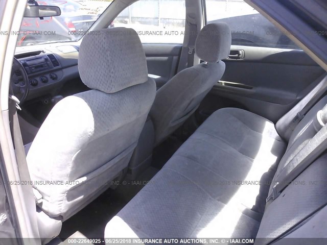 4T1BE30K12U554698 - 2002 TOYOTA CAMRY LE/XLE/SE 栗色 照片 8
