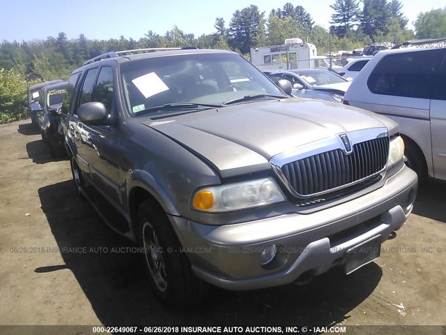 5LMFU28R21LJ09601 - 2001 LINCOLN NAVIGATOR GRAY photo 1