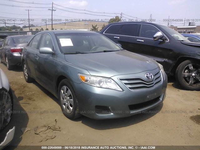 4T4BF3EK2AR011225 - 2010 TOYOTA CAMRY SE/LE/XLE 绿色 照片 1
