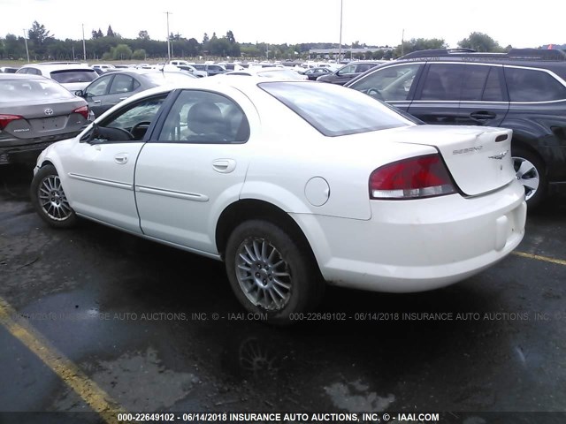 1C3EL56T34N170006 - 2004 CHRYSLER SEBRING LXI WHITE photo 3